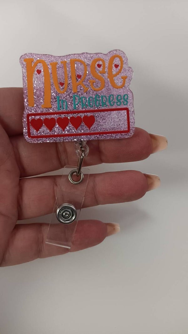 nurse badge reel
