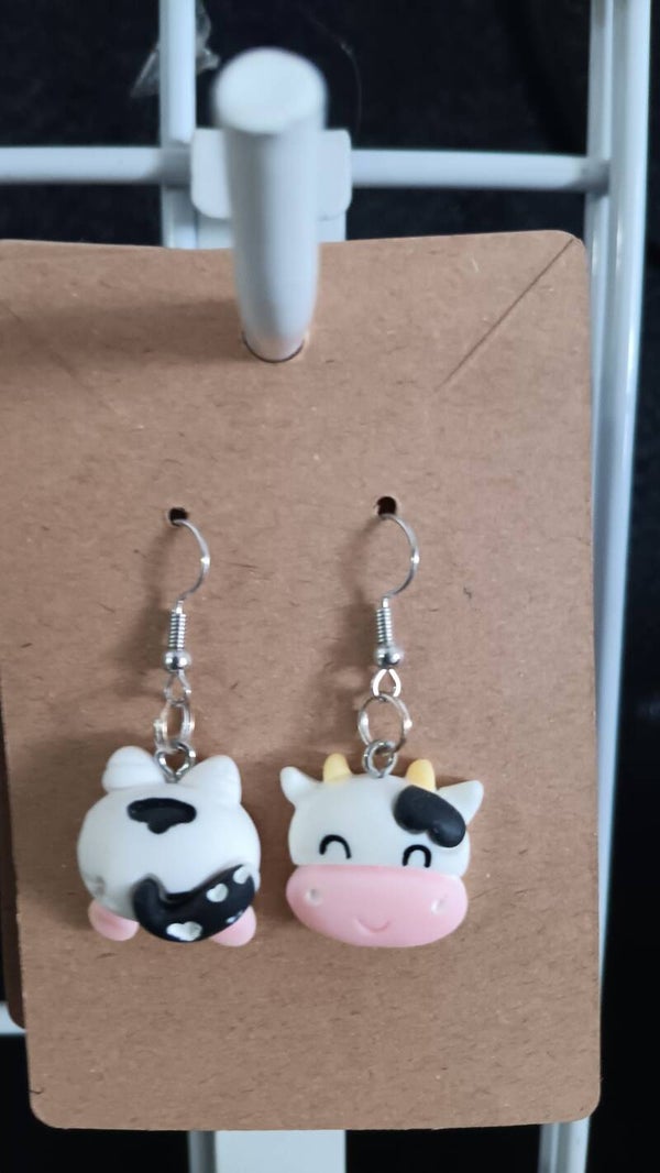cow earrings