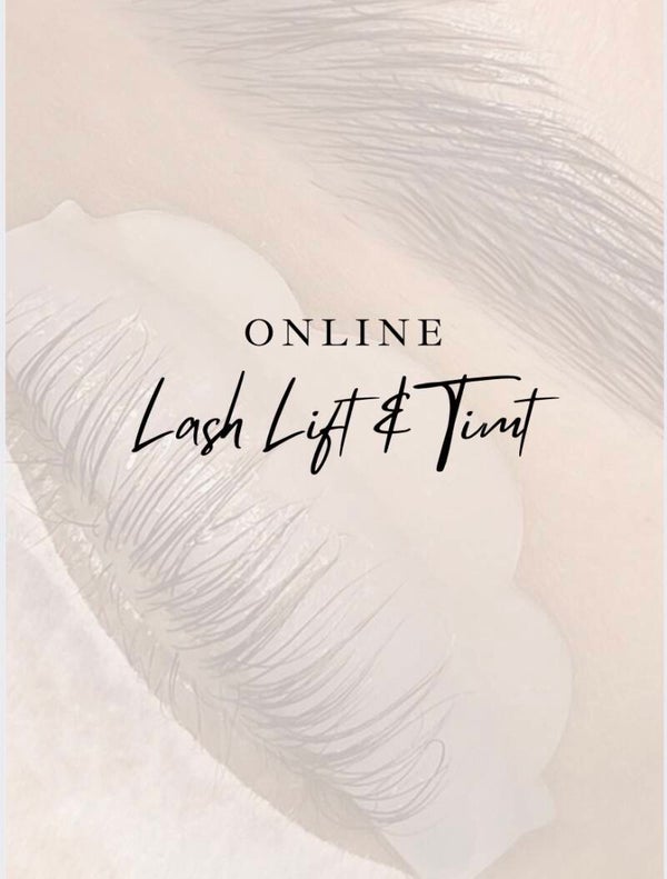 Online- Lash Lift and Tint