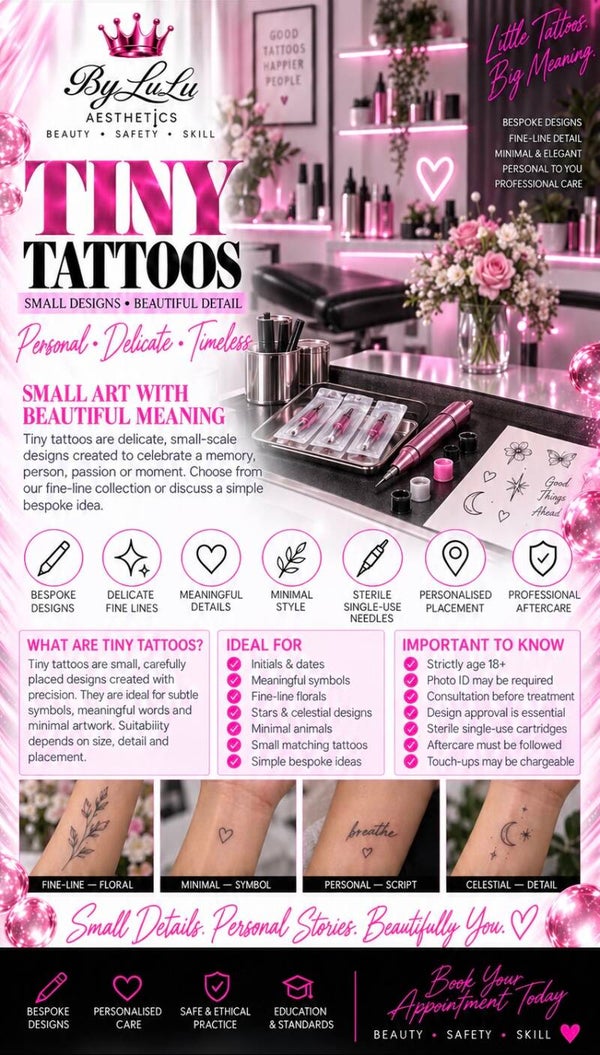 Tiny tattoo training