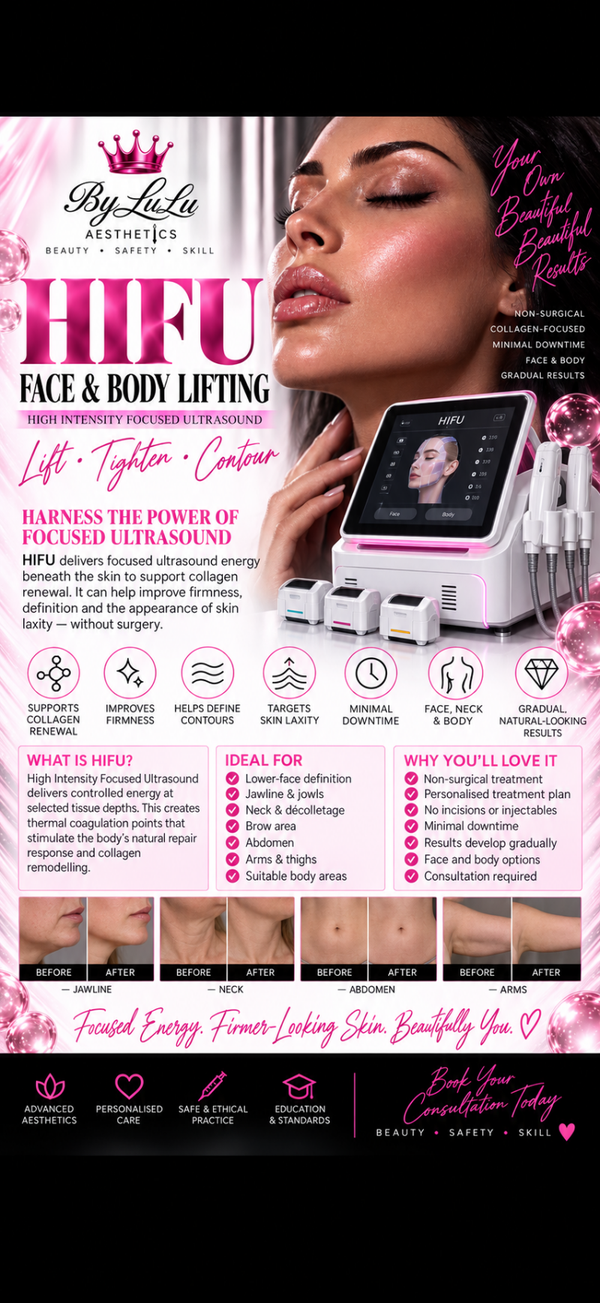HiFU non surgical skin tightening training