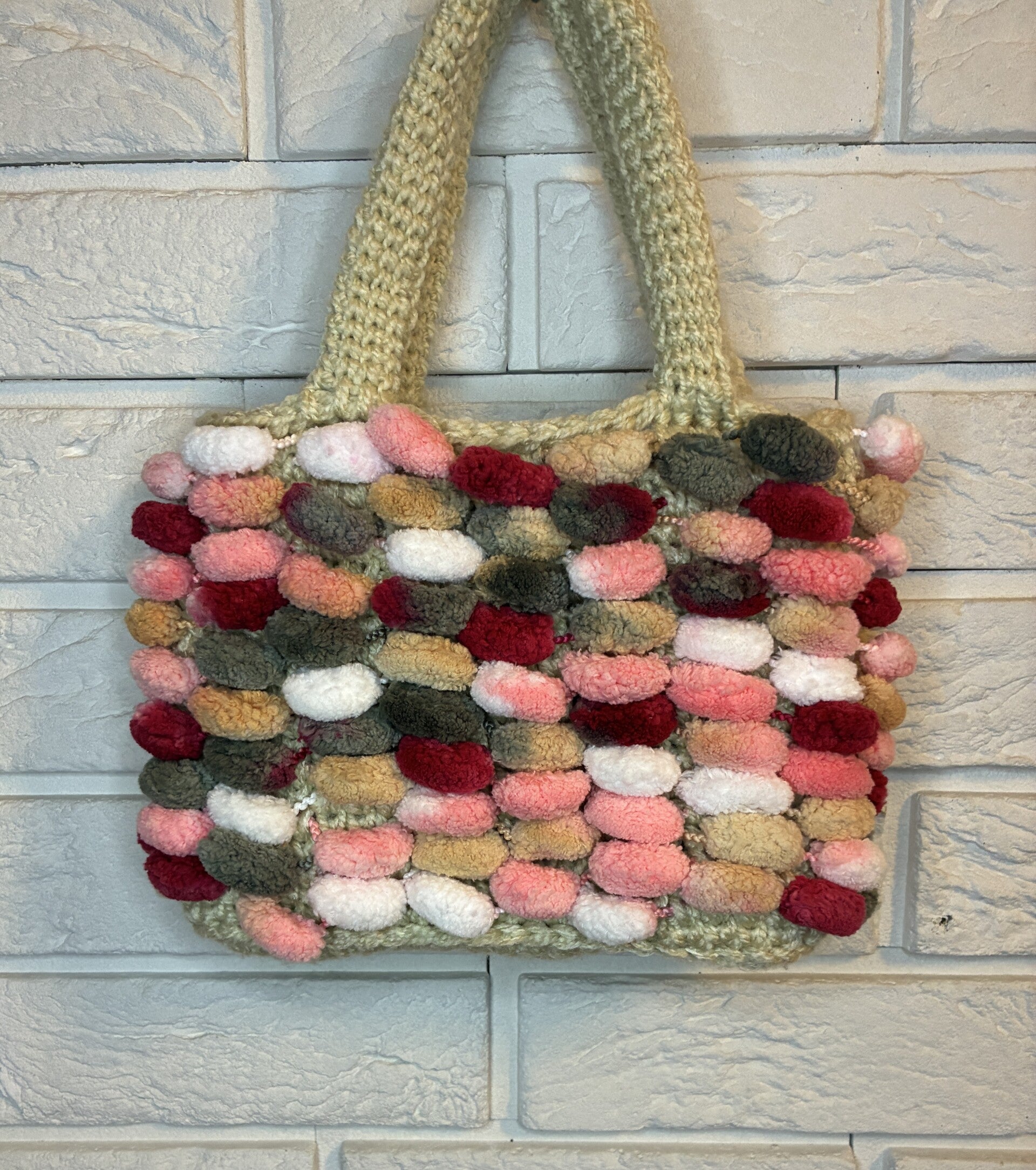 Little Everyday No. 11 – Handmade Crochet Pebble Texture Mini Tote