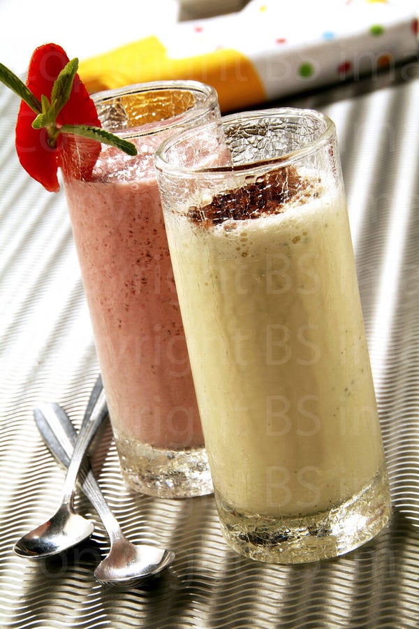 Milkshake fraise vanille