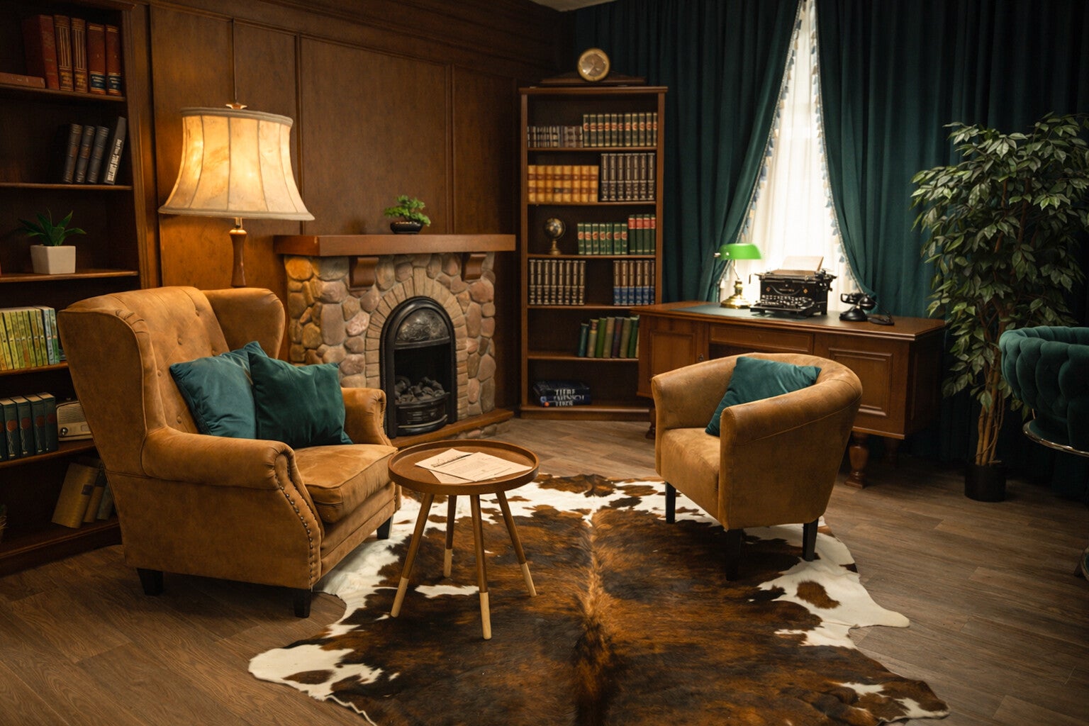 Mietstudio Dortmund Retro Szene mit Bar