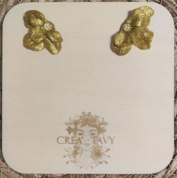 Garance - Boucles d'oreilles en argile polymère