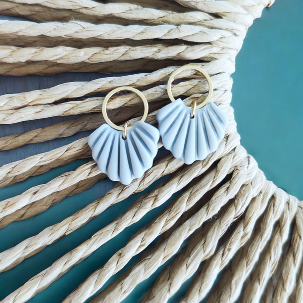 Flavie - boucles d'oreilles en argile polymère
