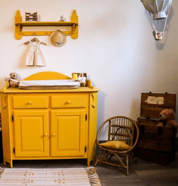 Commode & Wandplank " INDIAN"