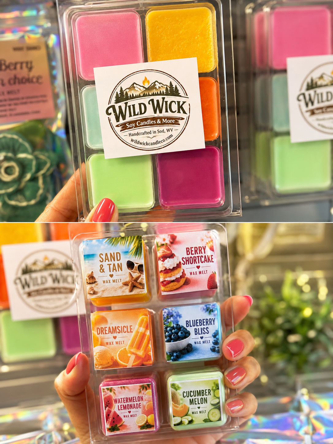 Large Summer Wax Melt Sampler Packs