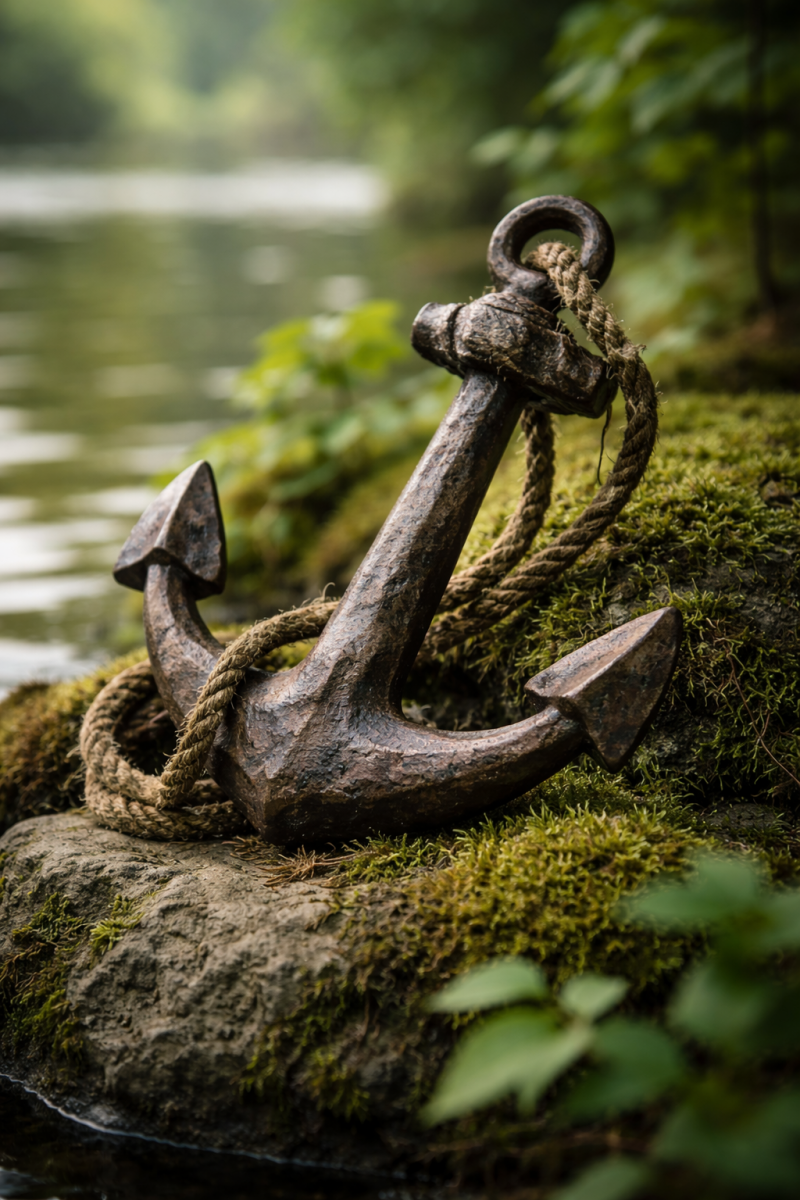 luisteren, innerlijke wijsheid, grenzen, luisterbereidheid, lichaam en hart, Benedictijnse spiritualiteit, Ankerpunten van rust, anker