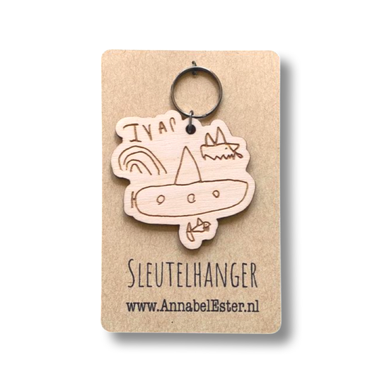 Gepersonaliseerde sleutelhanger