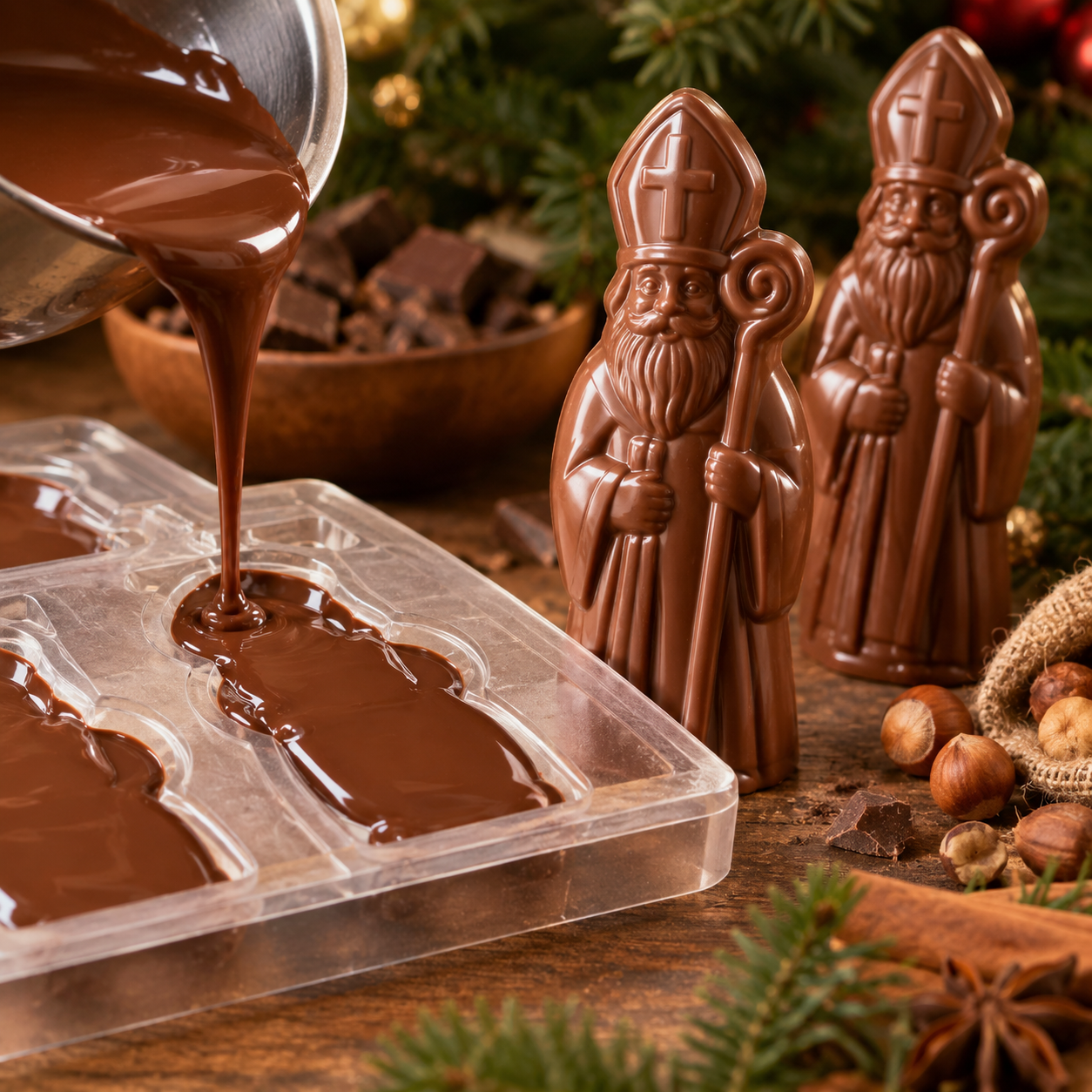 Kurs Spezial: Nikolaus giessen am 05.12.26 ab 14 Uhr Zeit wählbar