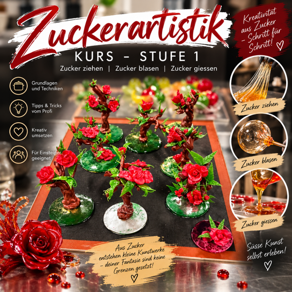 Zuckerartistikkurs Stufe 1 Anfänger 3 Tage