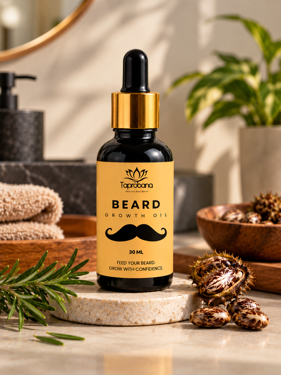 Taprobana Beard Growth Oil