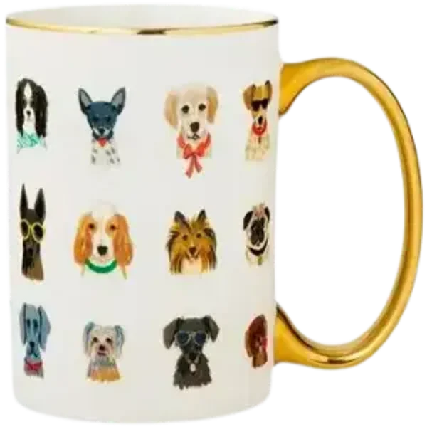 Dog Days Porcelain Mug