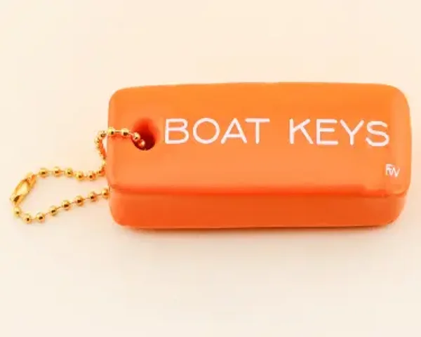BOAT KEYS Floating Keychain