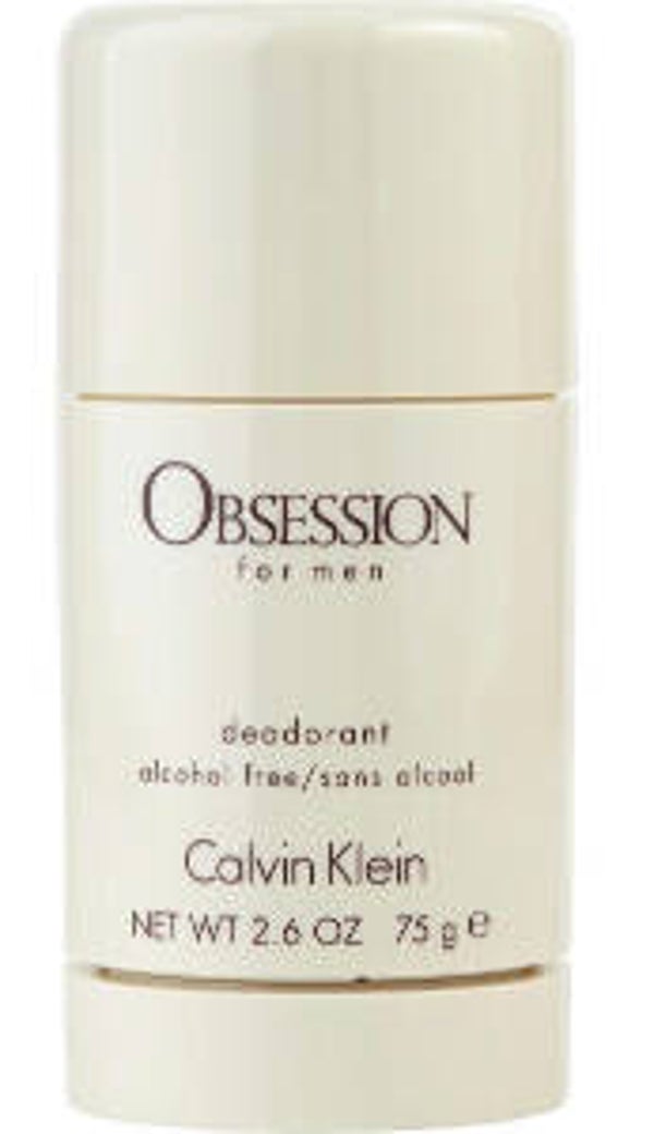 Obsession by Calvin Klein Deodorant Stick - Alcohol Free - 2.6 oz