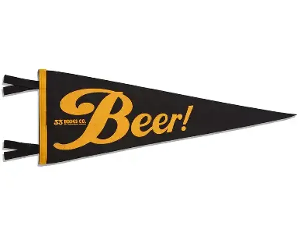 Beer Pennant by Oxford Pennant
