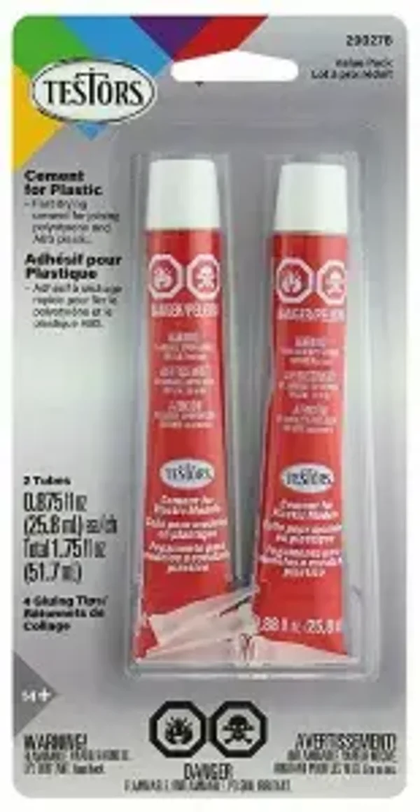 Testors TES290278 Cement for Plastic Model - Pack of 2