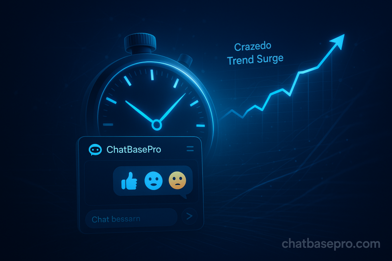 AI chatbot speed comparison 2025 ChatBasePro response time performance chart