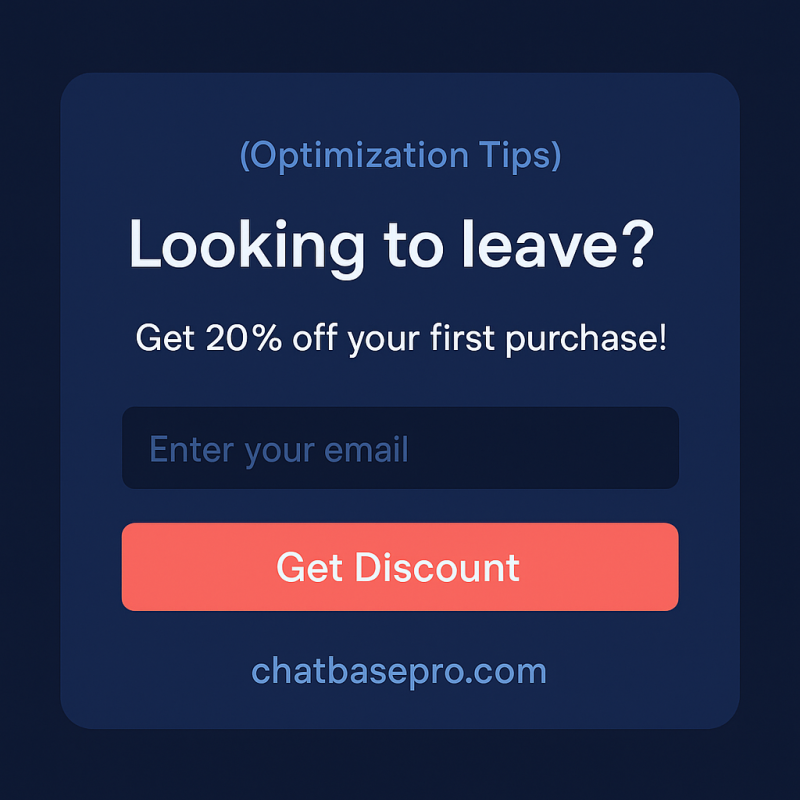 AI chatbot recovering abandoned carts with discount offers – ChatBasePro