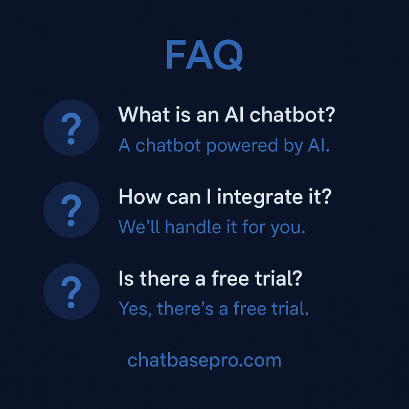 FAQ chatbasepro