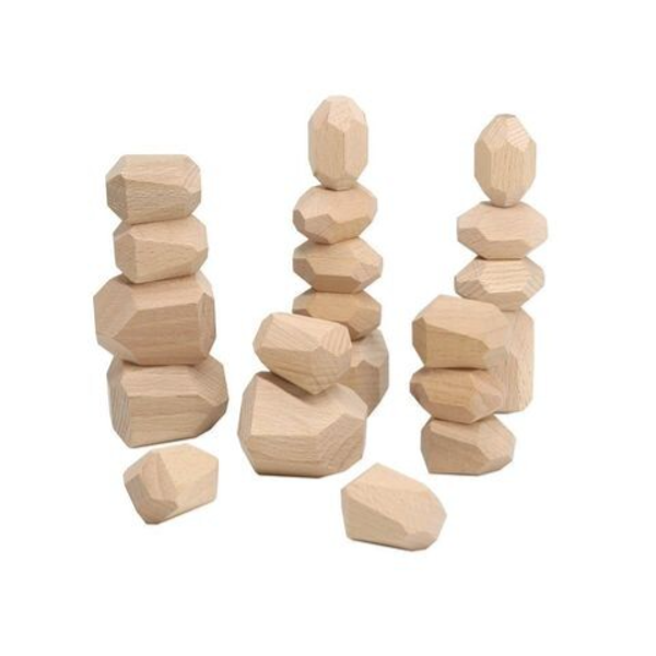 20 Rochers empilables - Nature