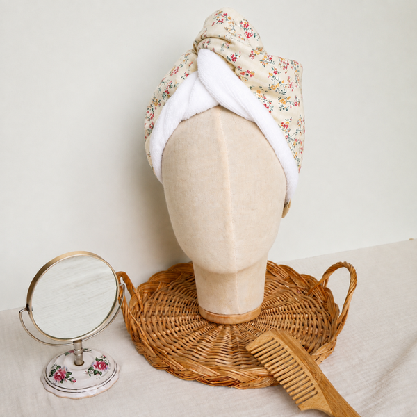 Serviette turban cheveux