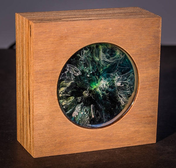 Petri lamp "Cloudy Night"