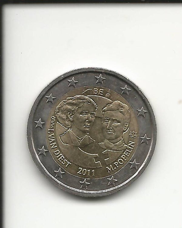 2011 Belgio 2€ Giornata della donna