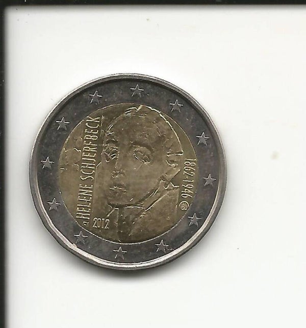 2012 Finlandia 2€ Helene Schjerfbeck
