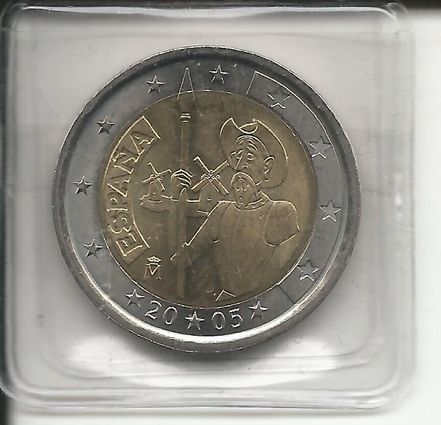 2005 Spagna 2€ Don Chisciotte