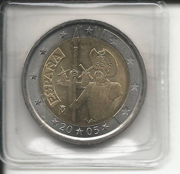 2005 Spagna 2€ Don Chisciotte