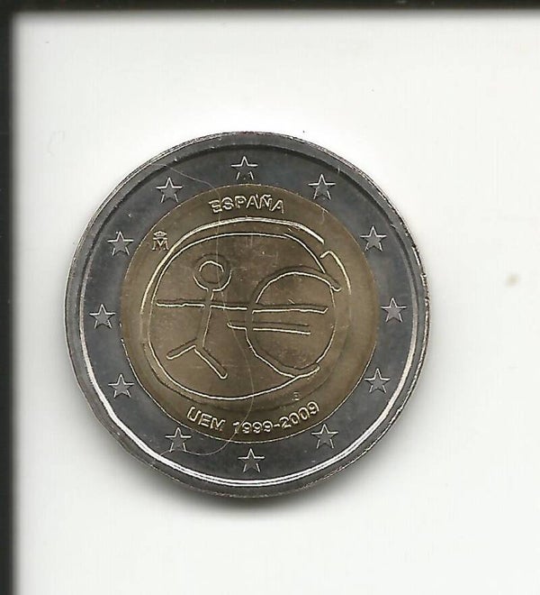 2009 Spagna 2€ 10° anniversario dell' unione economica e monetaria