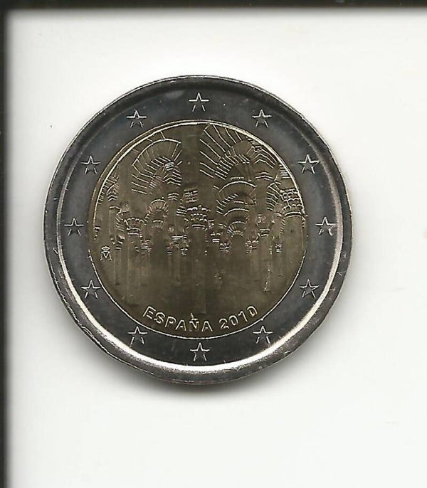 2010 Spagna 2€ Moschea di Cordoba