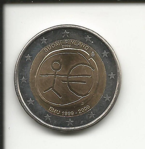 2009 Finlandia 2€ 10° anniversario dell' unione economica e monetaria