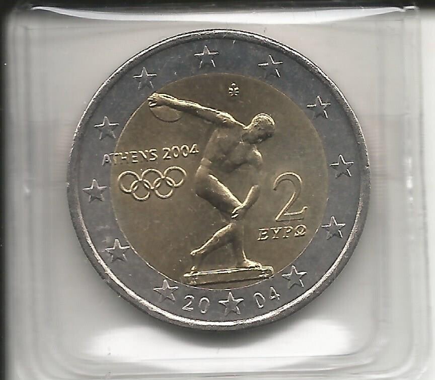2004 Grecia 2€ Olimpiadi di Atene