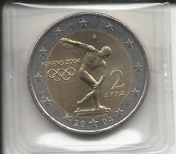 2004 Grecia 2€ Olimpiadi di Atene