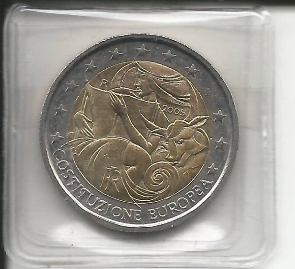 2005 Italia 2€ Costituzione Europea