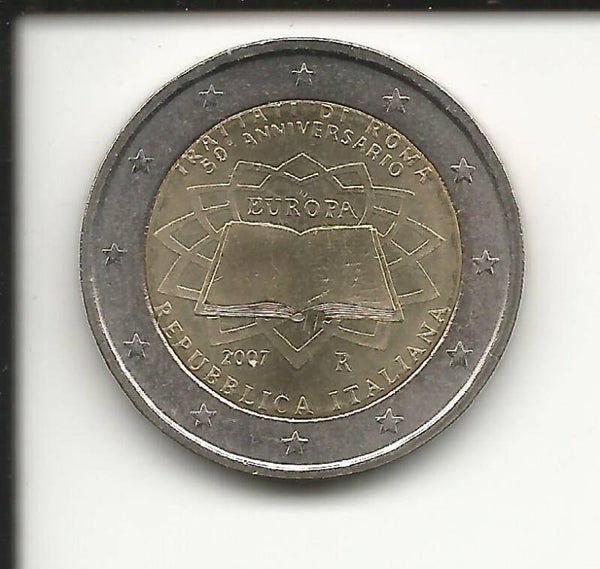 2007 Italia 2€ 50° Anniversario trattati di Roma