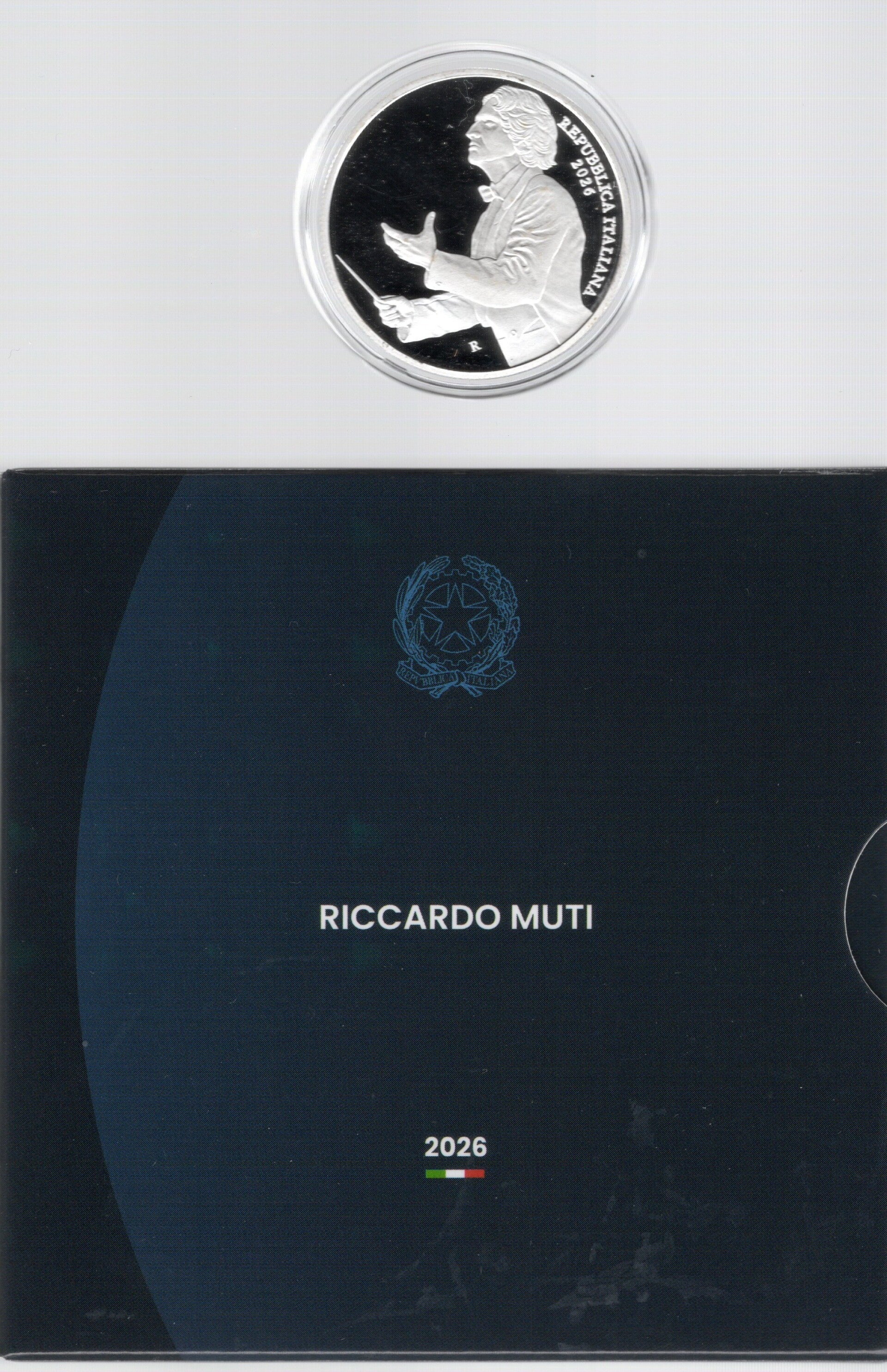 2026 Italia 3€ Riccardo Muti argento