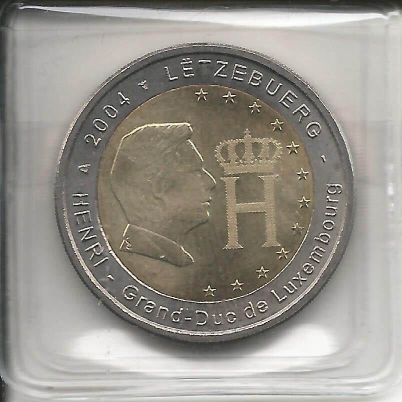 2004 Lussemburgo 2€ Granduca Henri