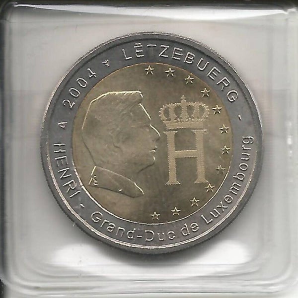 2004 Lussemburgo 2€ Granduca Henri