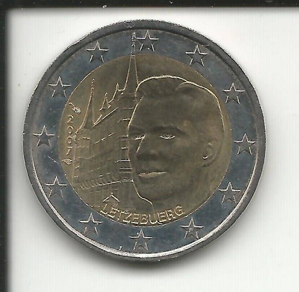 2007 Lussemburgo 2€ Palazzo del Granduca