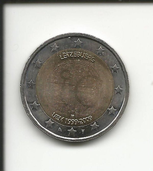 2009 Lussemburgo 2€ 10° anniversario dell' unione economica e monetaria