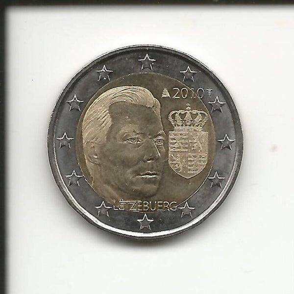 2010 Lussemburgo 2€ Stemma del Granduca Henri