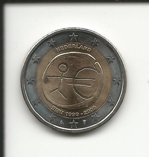 2009 Olanda 2€ 10° anniversario dell' unione economica e monetaria