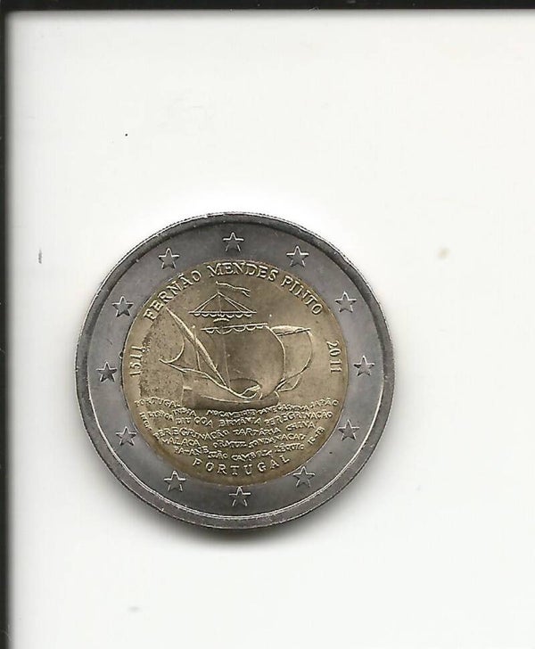 2011 Portogallo 2€ Mendes Pinto
