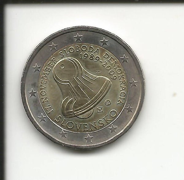 2009 Slovacchia 2€ Democrazia