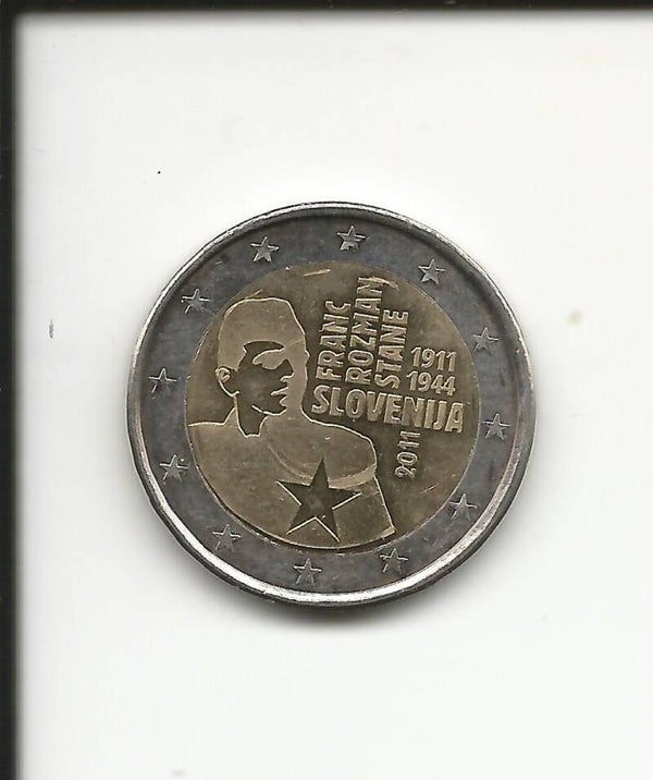2011 Slovenia 2€ Franc Rozman