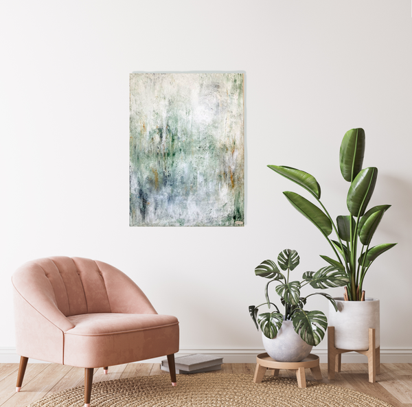 Schilderij Misty waters